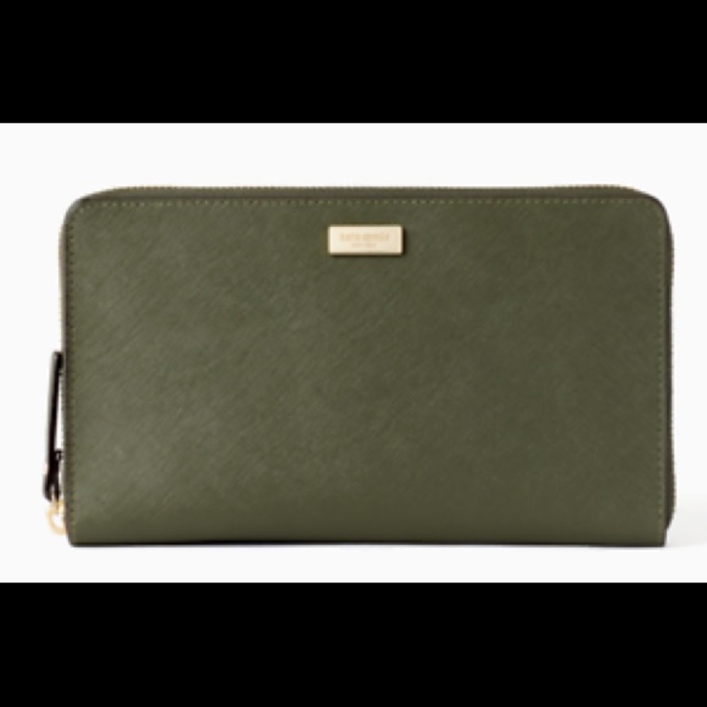 NWT Kate Spade Laurel Way Kaden Evergreen Wallet